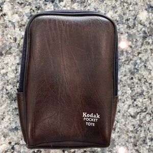 Vintage Kodak Pocket Tote Camera Case